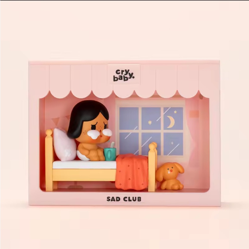 Pop Mart Crybaby Sad Club-Sleepless